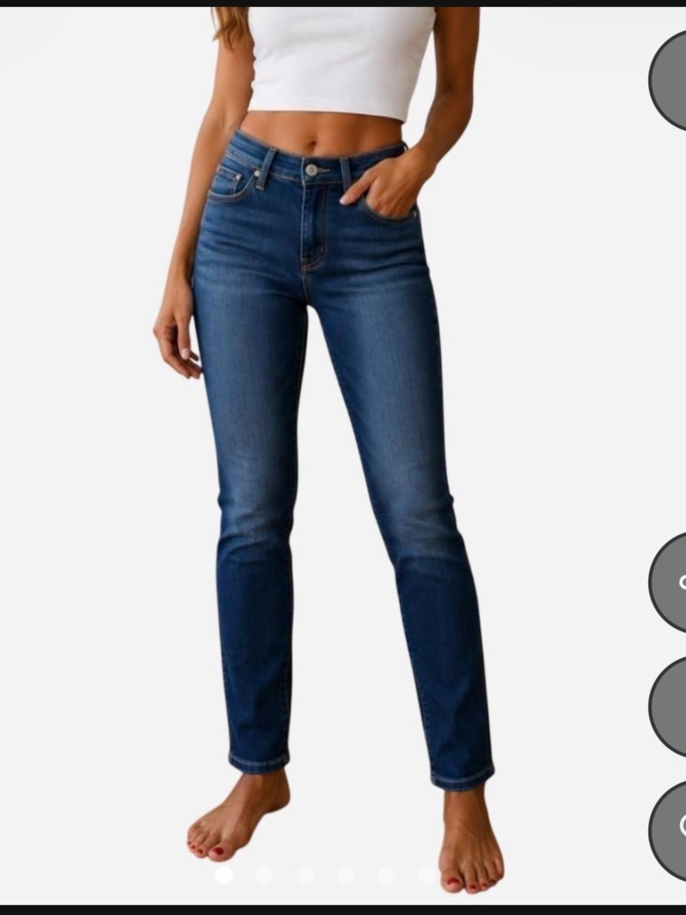 AG The Stilt Cigarette Leg Jeans